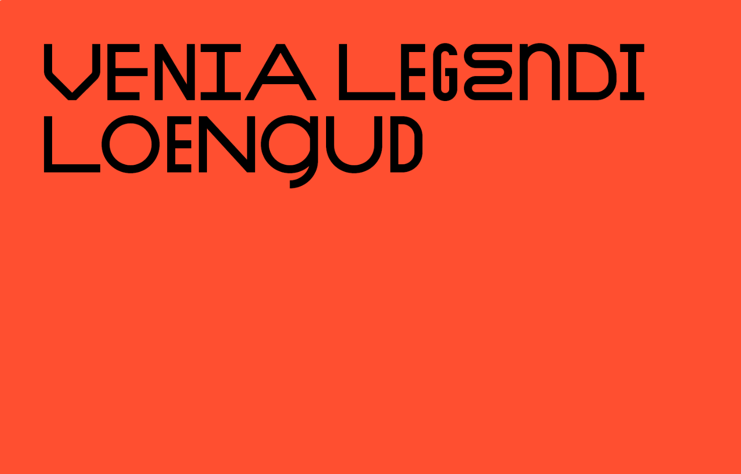 Venia legendi loengud